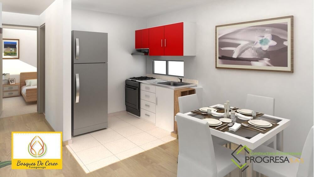 Cocina Tipo Americano Sin Barra